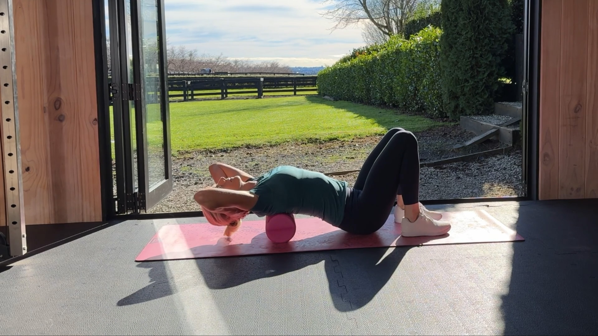 Dumbbell alignment exercise